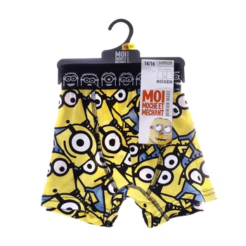 Трусы-боксеры MINIONS полиэстер 6-8 желтые