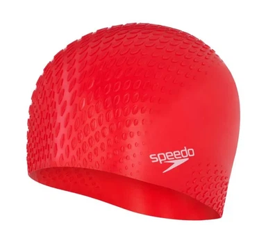 Шапка для плавания Speedo 100% силикон OSFM красный