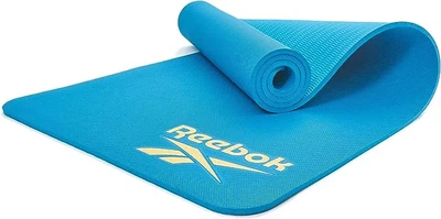 Коврик Reebok ПВХ 176х61х0 8 см голубой для тренировок бег и фитнеса