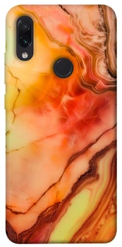 Чохол Demsky Червоний корал мармур для Xiaomi Redmi Note 7 / Note 7 Pro / Note 7s