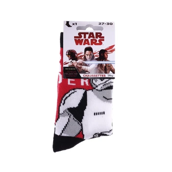 Носки STAR WARS красные 27-30 полиэстер хлопок