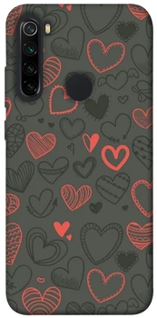 Чохол Demsky Милі серця для Xiaomi Redmi Note 8