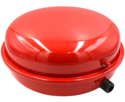 Розширювальний бак для котла 10 л Womar WM-P10L, 3/4", плоский, Ø330 × 150 мм