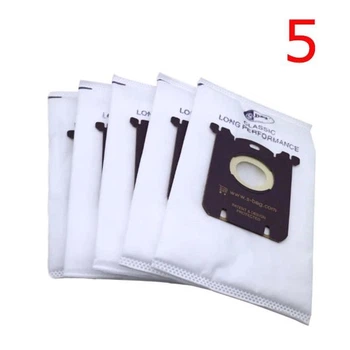 Комплект пилозбірників (5 шт.) S-Bag для пилососа Philips, Electrolux, (аналог FC8021, E201S)