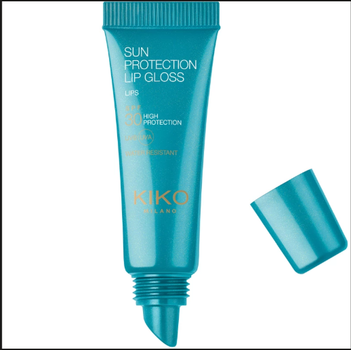 Водостойкий солнцезащитный бальзам для губ KIKO Milano Sun Protection Lip Gloss SPF 30 10ml