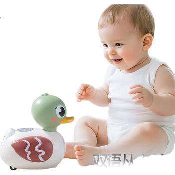 Игрушка-качалка Hui Le Toys Утка для младенцев 0-1 год развивающая
