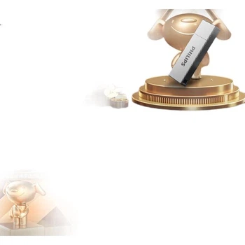 Флеш-накопичувач PHILIPS 256 ГБ USB 3.2 Металевий USB-накопичувач Високошвидкісний USB-накопичувач 150 МБ/с для розширення комп'ютера, бізнесу, офісу, навчання 11UA-M Сірий