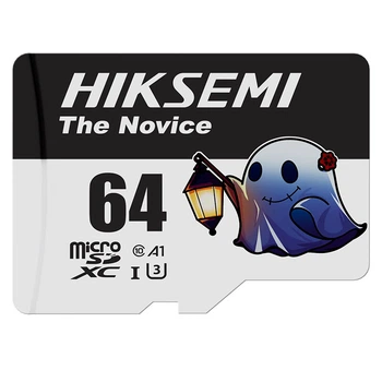 Карта памяти Hikvision microSDXC 64GB Class 10 UHS-I U3 V30 A1 (HS-TF-Z2)
