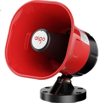 Автомобильный громкоговоритель Aigo A80, мегафон, усилитель, диктофон, рекламный стенд, высокочастотный динамик, перезаряжаемый, с возможностью циклического воспроизведения, Bluetooth, переключатель, интерфейс типа "штырь".