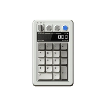 Клавиатура беспроводная 8BitDo Retro18 Kailh Box White Switches V2 Bluetooth/2.4G/USB-C