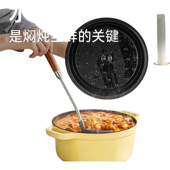 Кастрюля COOKER KING чугунная эмалированная для индукции, 22 см