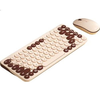 Комплект бездротовий BOW MK397DL Wireless/Bluetooth Beige