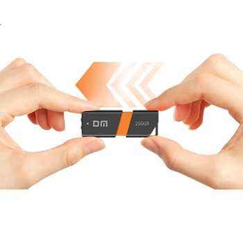Флеш-накопитель DM Daimai 256 ГБ USB 3.2, высокоскоростной компьютерный офисный USB-накопитель, автомобильная музыкальная система, флешка большой емкости PD238
