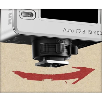 Портативний міні-спалах Sidande Tofu T1 Retro з функцією «гарячий башмак» для Sony Fuji Nikon Panasonic Leica Olympus Canon DSLR бездзеркальних камер