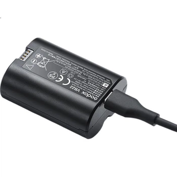 Сенсорний вбудований спалах Godox V480, високошвидкісна синхронізація TTL, літієва батарея, гарячий башмак, портативний аксесуар для весільної фотографії [літієва батарея VB22]