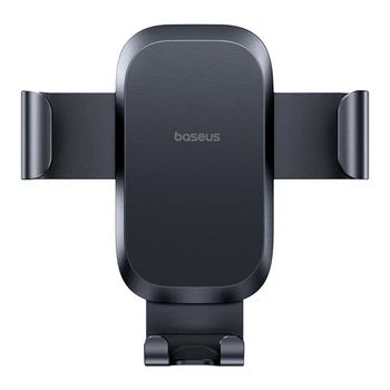Автодержатель Baseus Metal Age Go гравитационный на дефлектор Black (6932172678753)