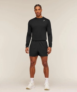 Футболка спортивна чоловіча Gymshark 195501 3XL Чорна (2200005156742)
