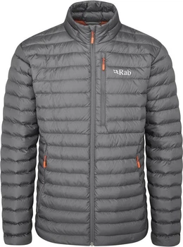 Куртка Rab Microlight Jacket чоловіча Graphene S сіра