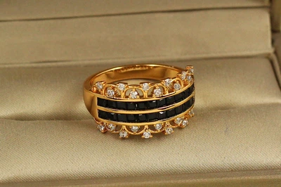 Кольцо Xuping Jewelry Код сумерок р 20 золотистое
