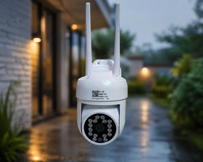 Поворотная погодозащитная IP WiFi камера HX-A1536C / Поворотная уличная камера видеонаблюдения / WiFi камера с датчиком движения