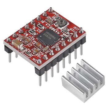 A4988 драйвер крокового двигуна 2A Stepper контролер мікрокрок для Arduino CNC 3D принтера
