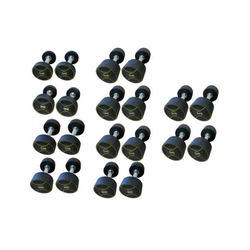 Уретановый гантельный ряд Generation Fitness FF51D4B-2,5/25kg (10 пар) 275 кг