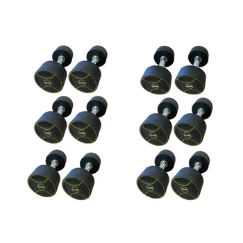 Уретановый гантельный ряд Generation Fitness FF51D4B-12,5/25kg (6 пар) 225 кг