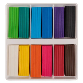 Пластилін Classic 1В 540671 12 кольорів Різнокольоровий shop (4823095406719)
