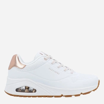 Женские кроссовки Skechers Uno Shimmer Away 155196 WHT 37 Белые (195969260203)