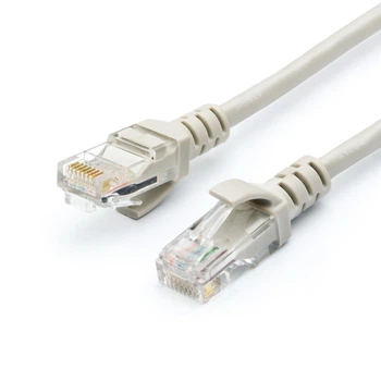 Патч-корд литий, UTP, RJ45, Cat.5e, 25m, сірий (9171)