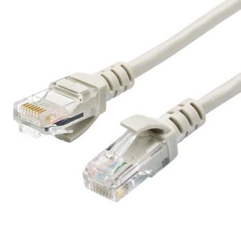 Патч-корд Atcom UTP Cat5e RJ45 10 м с позолоченными контактами 50 μin для локальной сети(DL_F77C7886A519)