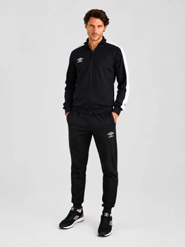 Мужской легкий спортивный костюм большой размер Umbro Black 3XL арт. 30093S