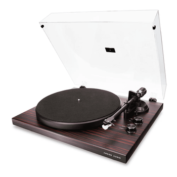 Виниловый проигрыватель со встроенным фонокоректором Argon Turntable MK2 Satin Mahogany
