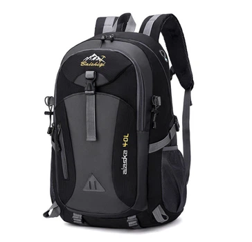 Рюкзак спортивний для ноутбука 17.4 Voltronic Alaska 40L 52x31x23cm Black