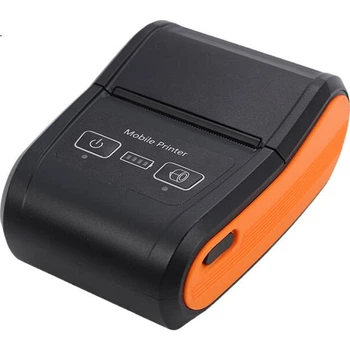 Принтер Dongwei 58 мм с Bluetooth, принтер чеков, настраиваемое меню, расчет перевеса, портативное устройство для печати на мобильном телефоне, термопринтер для кассовых чеков, портативный.