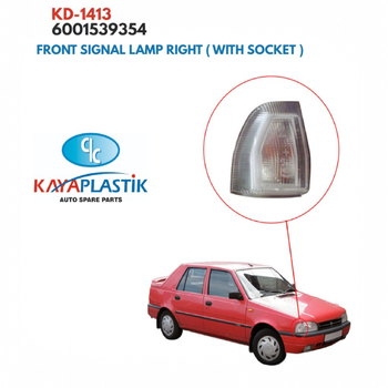 Указатель поворота передний белый правый Dacia Nova [KAYA] 6001539354