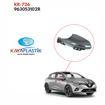Покажчик повороту білий, праве дзеркало/корпус Renault Megane IV [KAYA] 963053102R