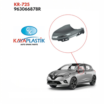 Покажчик повороту біле ліве дзеркало/корпус Renault Megane IV [KAYA] 963066878R
