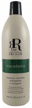 Шампунь RR Line Macadamia Star для тьмяного пошкодженого волосся з маслом макадамії і колагеном, 1000мл