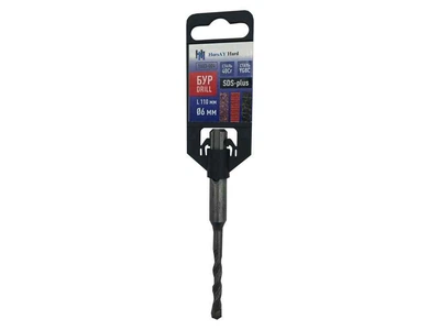Бур для бетону HorsAY Hard L=260мм d=6мм SDS-plus