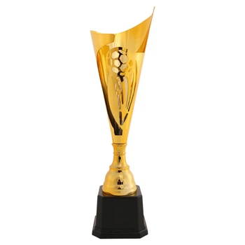 Кубок спортивный наградной Футбол SP-Sport Dynamic Football 23346B высота 40см Gold