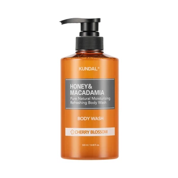 Гель для душу "Вишневий цвіт" Kundal Honey & Macadamia Body Wash Cherry Blossom, 500 мл