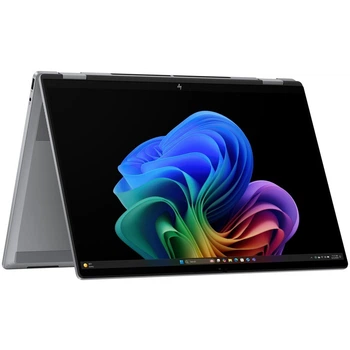 Ноутбук HP OmniBook X Flip 16-ar0016nw (CX5D7EA), AMD Ryzen AI 5 340, 16" 2K, 120Гц, Touch, OLED, 16 ГБ LPDDR5x, SSD 1 ТБ, AMD Radeon 840M, Windows 11 Home, Meteor Silver