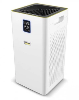 Очисник повітря Karcher af 50, 50 м2, 200 м3/год, дисплей, 2 hepa фільтра, 4 режими, ін. заг., білий 1.024-822.0