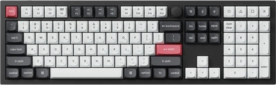 Клавіатура бездротова Keychron Q6 HE Magnetic Switch Black RGB (Q6H-M1-UA)
