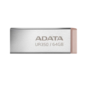 Флеш-накопичувач ADATA USB 3.2 UR 350 64Gb Silver/Beige