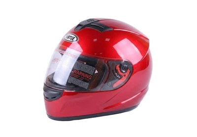 Шлем для мотоцикла, скутера MD-803 VIRTUE интеграл ( красный, size M)