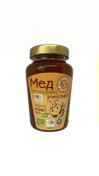 Мед разнотравье Galeks Agro органичный 600 г
