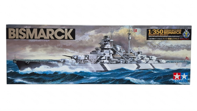 Збірна модель Tamiya 1:350 Німецький лінійний корабель Bismarck