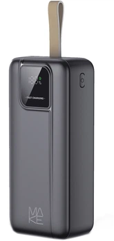 УМБ MAKE 30000 mAh 22.5W Basic PD/QC 3.0/QC 4.0+ Black (MPB-308BK)